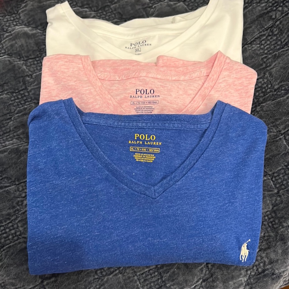 Mens polo v neck tshirts